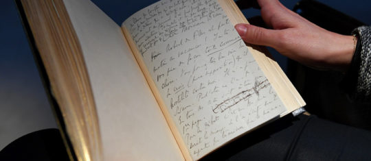 manuscrits de Marcel Proust